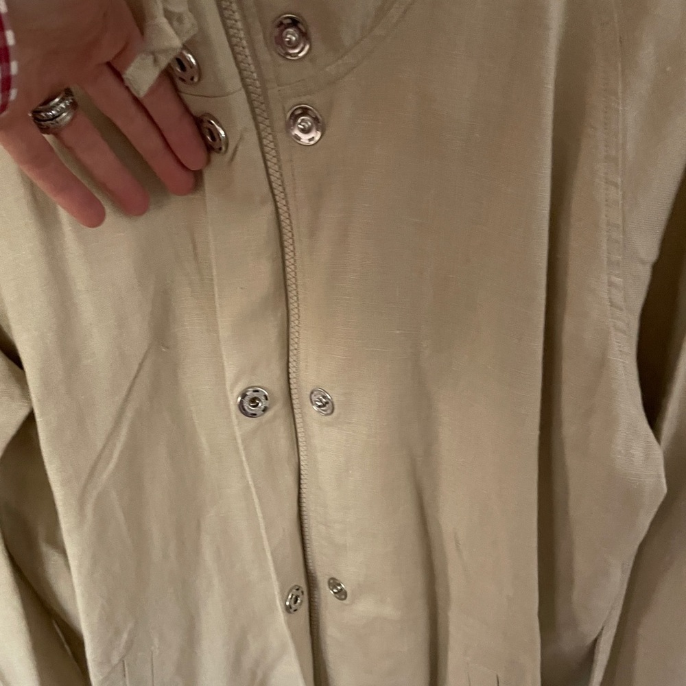 GAP LINEN utility jacket - Picture 7 of 8